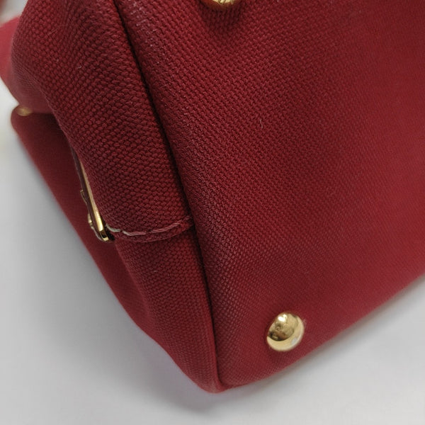 Denim Canvas Red
