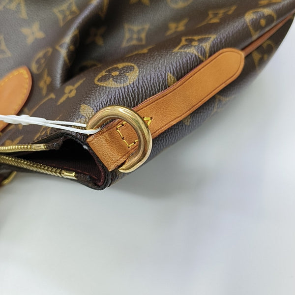 TURENNE MM Monogram Coated Canvas Brown