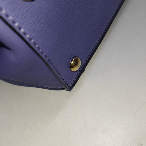 2 Jours Small Calfskin Blue