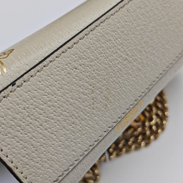 Padlock Small Calfskin White