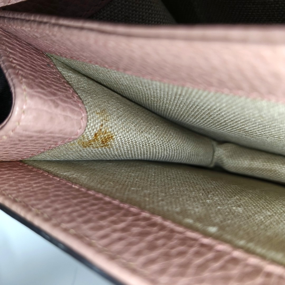 Interlocking G Small Calfskin Pink