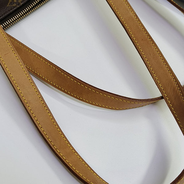 PIANO Monogram Coated Canvas Brown