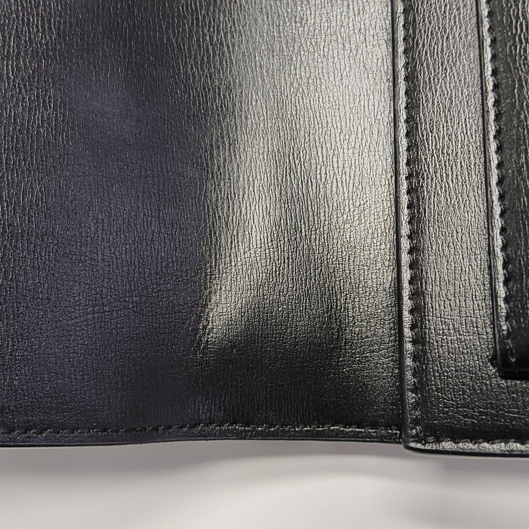 SUNSET Medium Calfskin Black