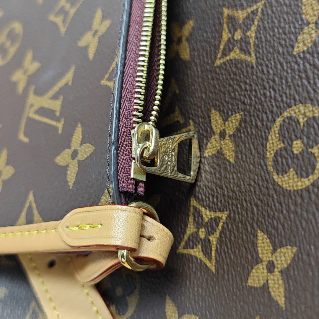 CARRYALL MM Monogram Coated Canvas Brown