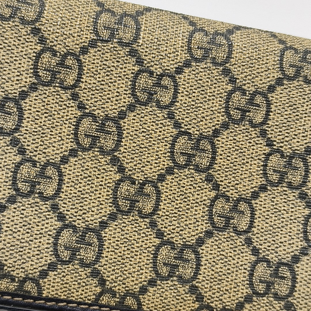 Monogram Coated Canvas Wallet Beige