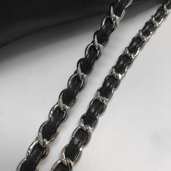 LUXURY LINE Large Lambskin Black
