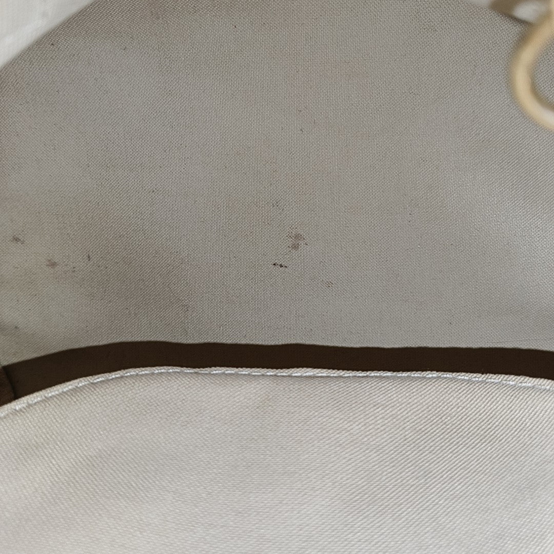 SPEEDY 25 Damier Azur Coated Canvas White