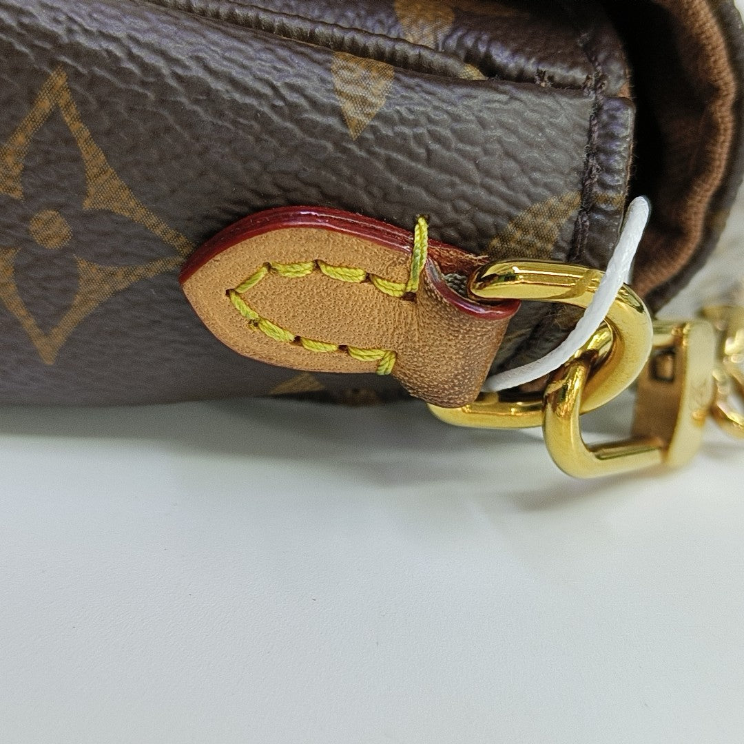 IVY Monogram Coated Canvas Brown