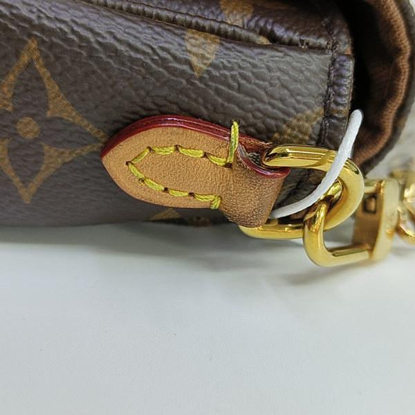 IVY Monogram Coated Canvas Brown