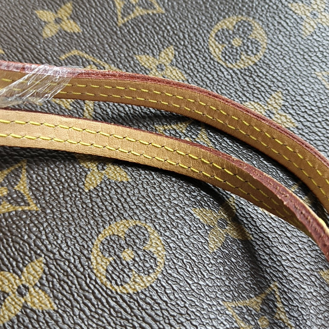 NEVERFULL GM Monogram Coated Canvas Brown