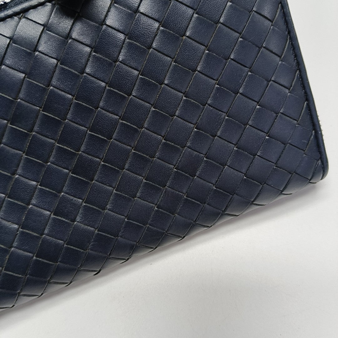 Calfskin Wallet Blue