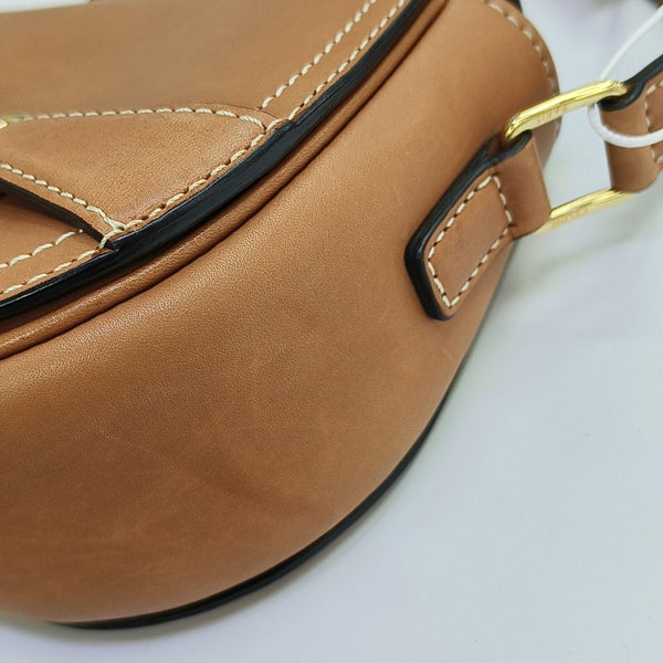 CRÉCY Small Calfskin Brown