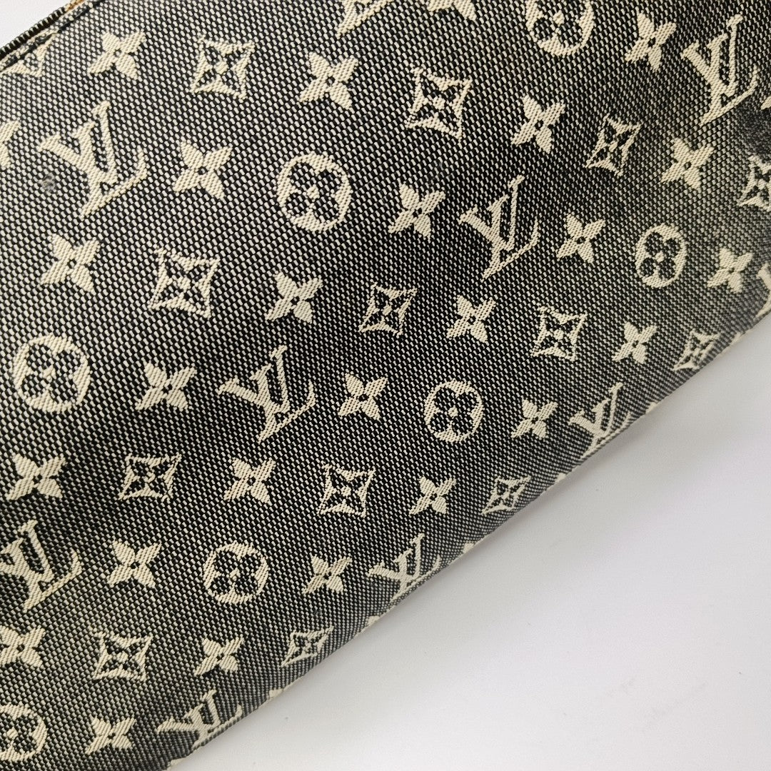 MARY KATE Mini Monogram Canvas Gray