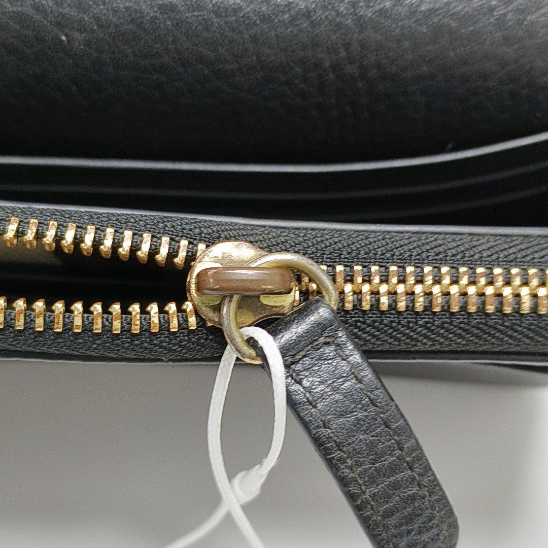 Leather Wallet Black