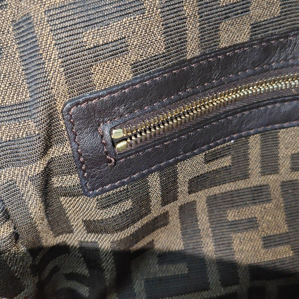Baguette Medium Canvas Brown
