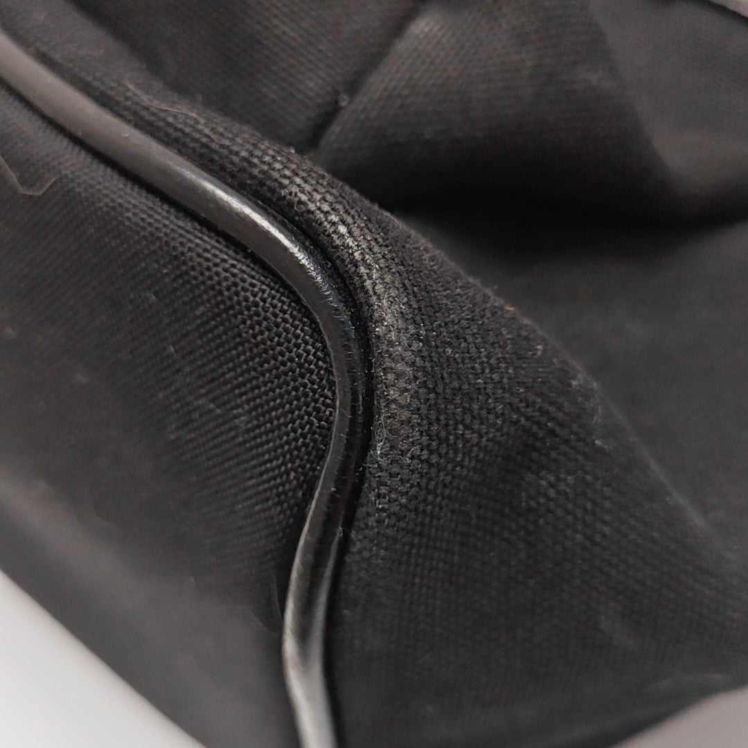 Canvas Backpack Black