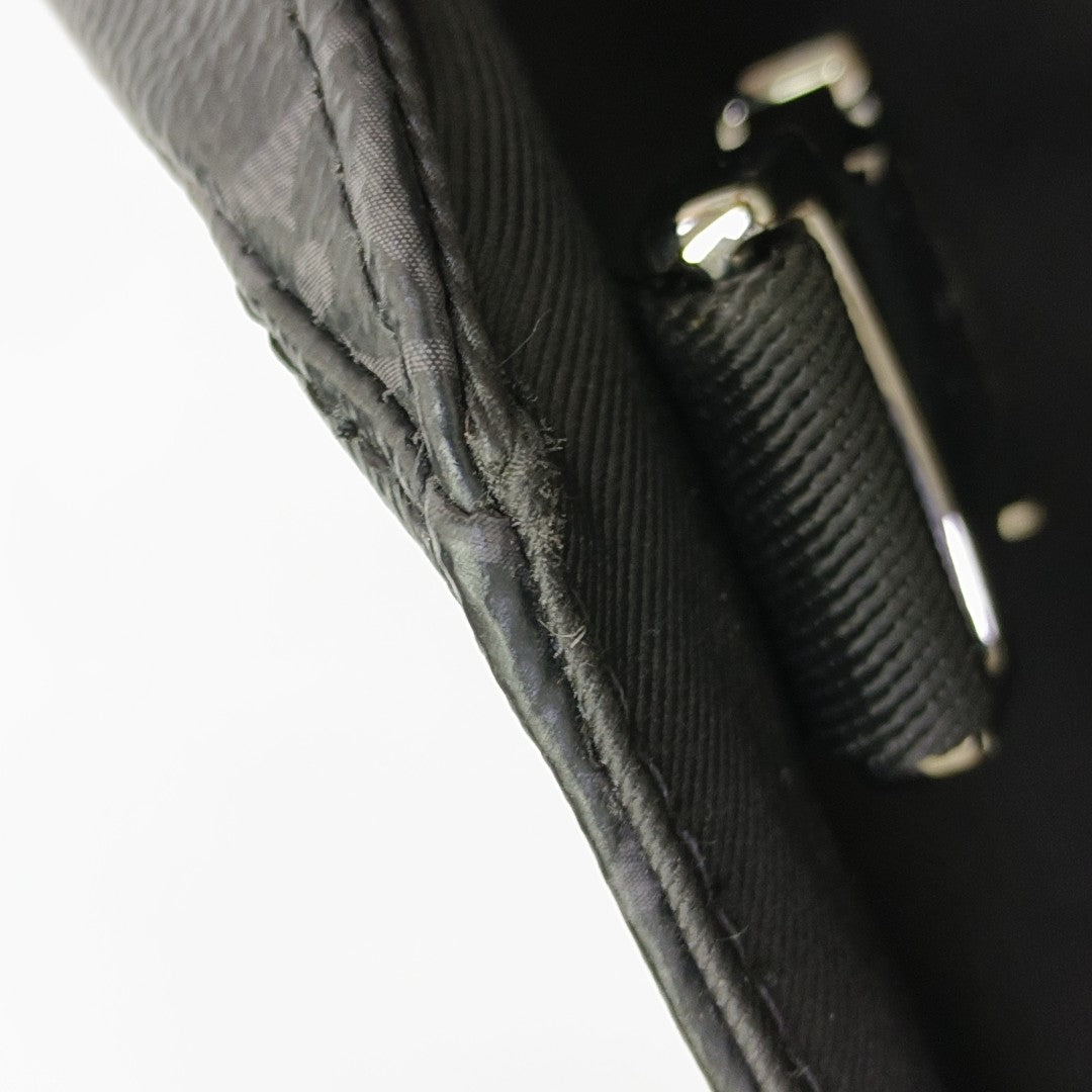 VOYAGER PM Monogram Coated Canvas Black