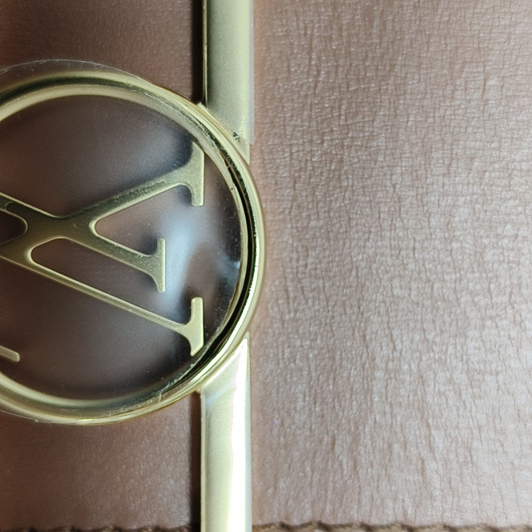DAUPHINE MM Monogram Coated Canvas Brown
