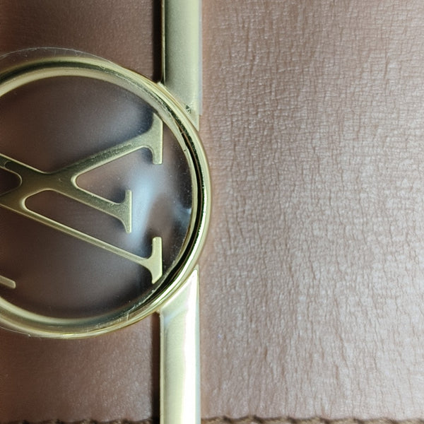DAUPHINE MM Monogram Coated Canvas Brown