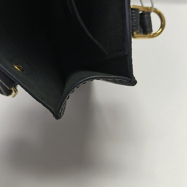 SAC PLAT Mini Monogram Calfskin Black