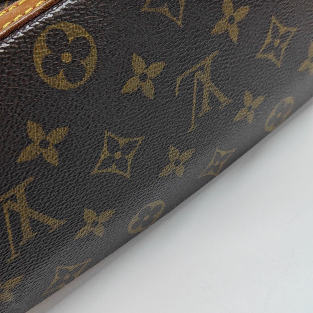 VINTAGE BABYLONE Monogram Coated Canvas Brown