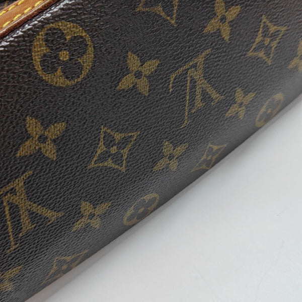 VINTAGE BABYLONE Monogram Coated Canvas Brown