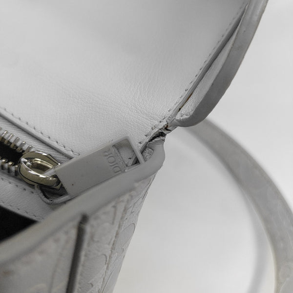Calfskin Shoulder Bag White