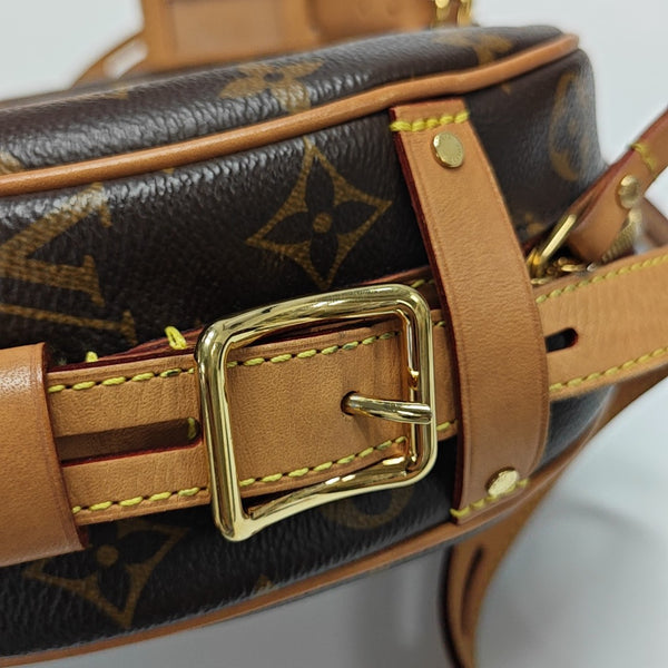 BOITE CHAPEAU MM Monogram Coated Canvas Brown