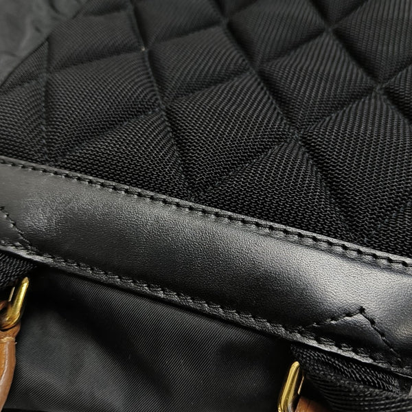 The Rucksack Medium Nylon Black