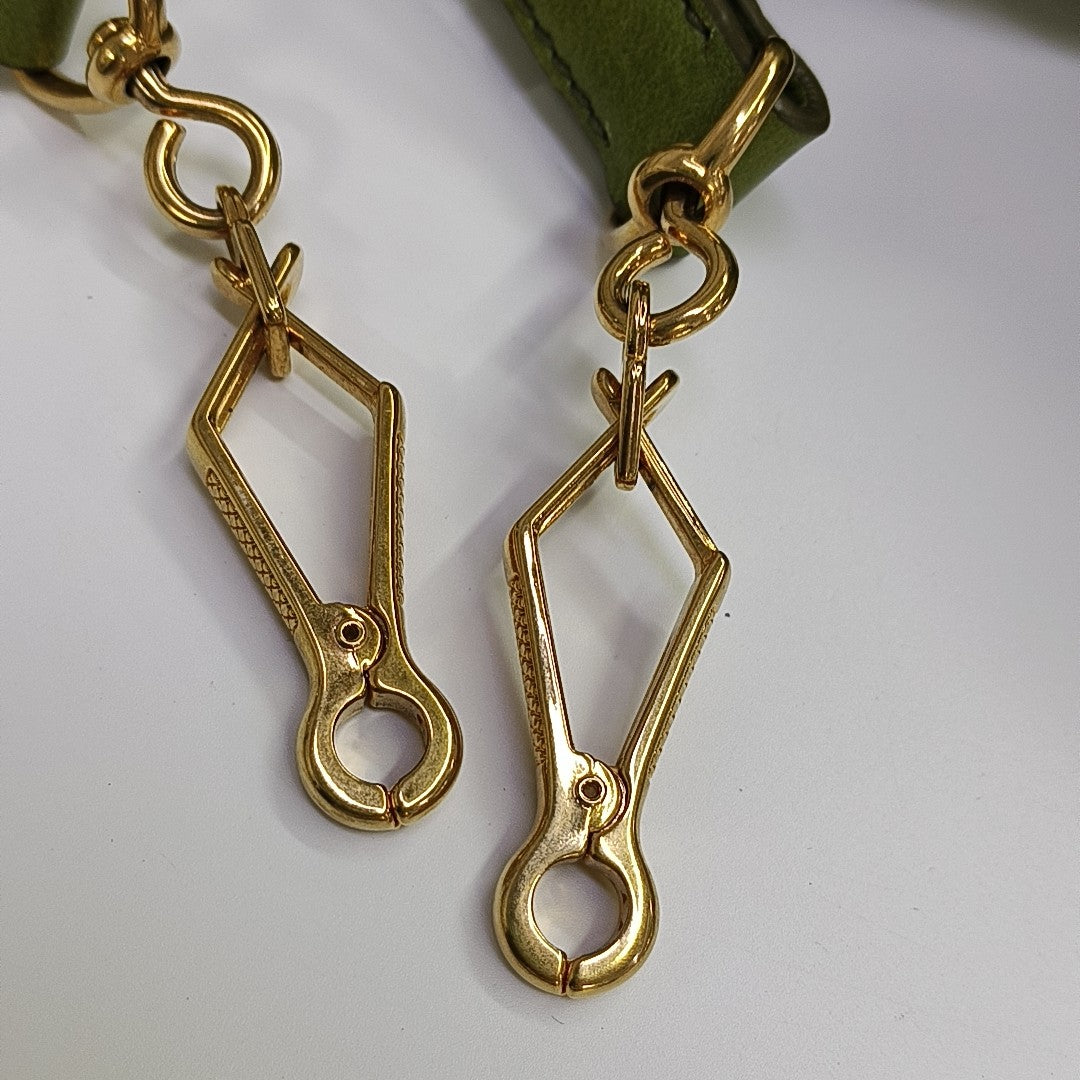 Vitello Calfskin Green