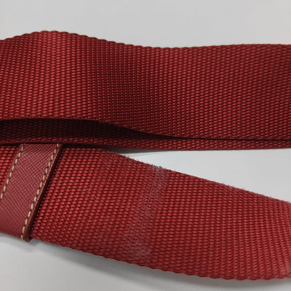 Nylon Shoulder Bag Red