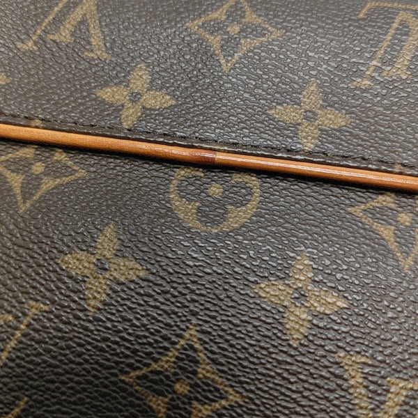 MARELLE Monogram Coated Canvas Brown