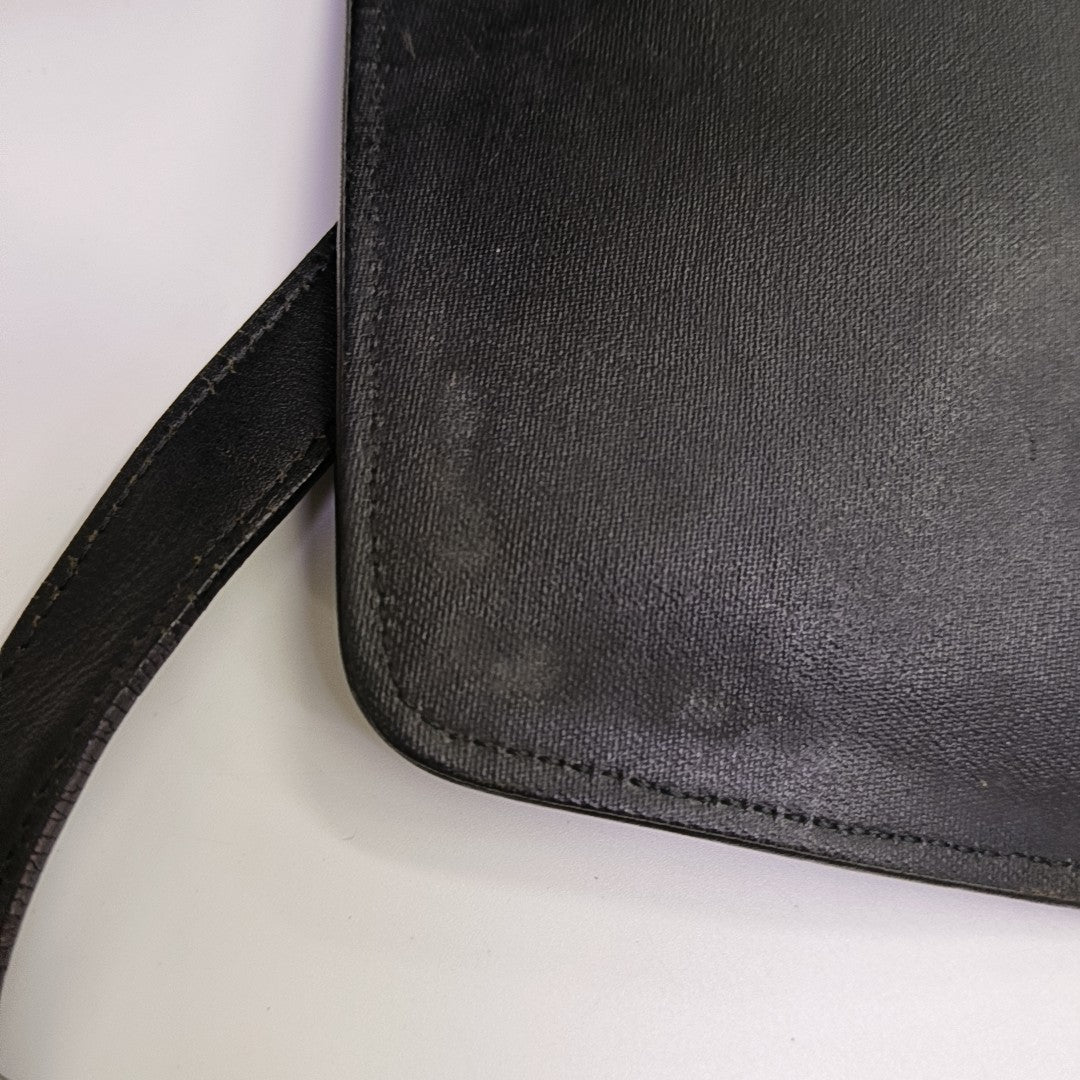 Calfskin Shoulder Bag Black