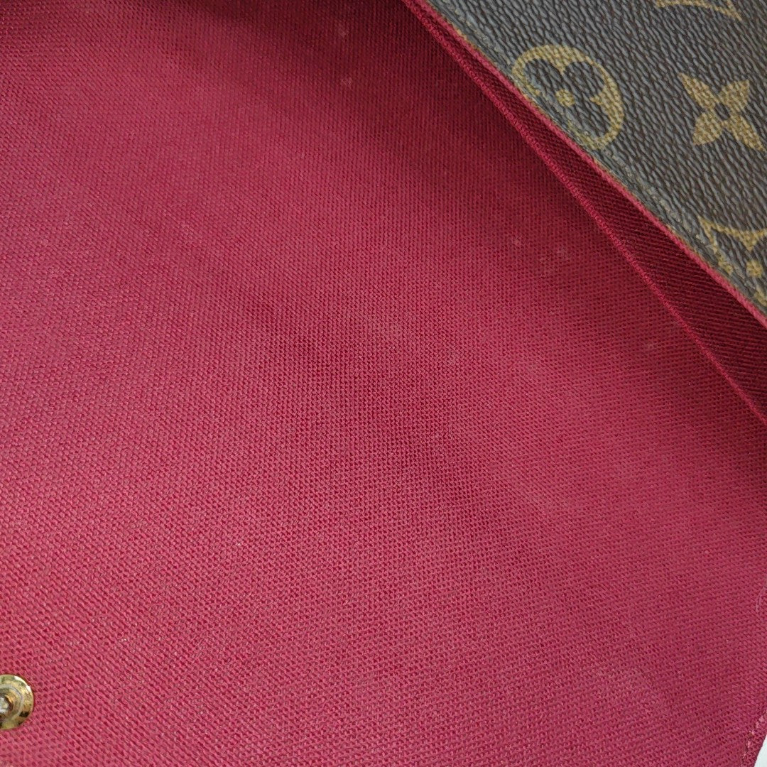 FÉLICIE Monogram Coated Canvas Brown