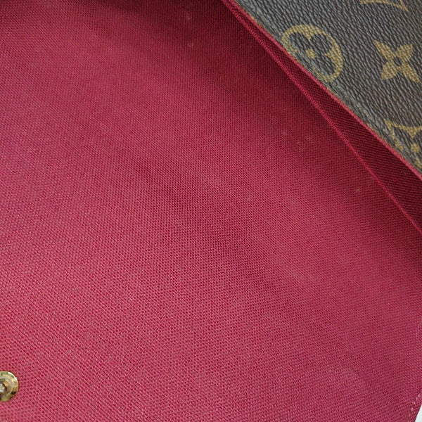 FÉLICIE Monogram Coated Canvas Brown