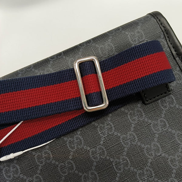 Neo Vintage Monogram Coated Canvas Black
