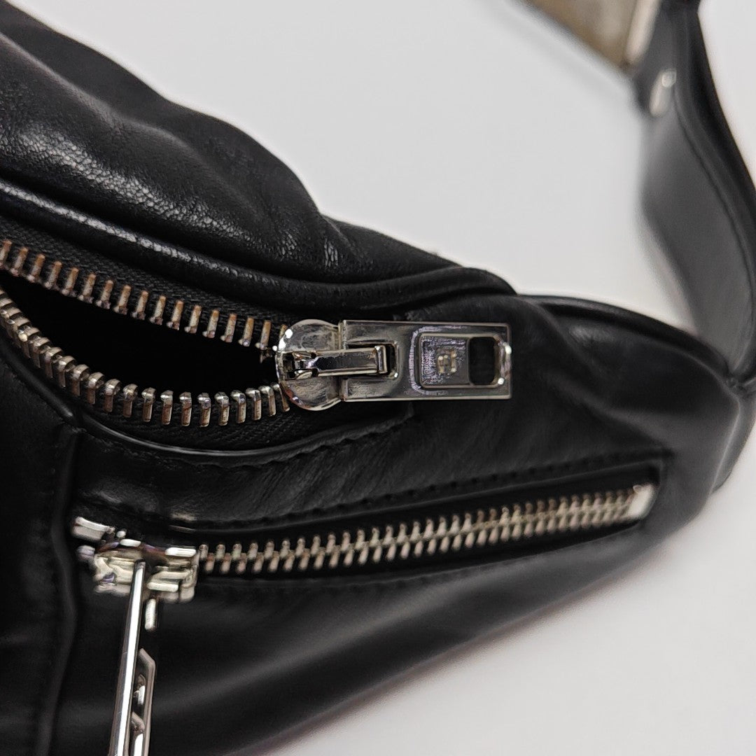 Lambskin Belt Bag Medium Black