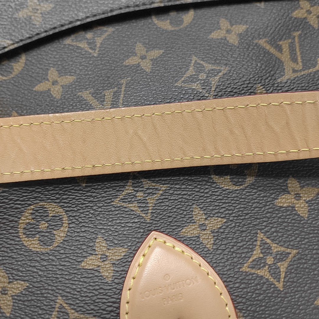 DIANE Monogram Coated Canvas Brown