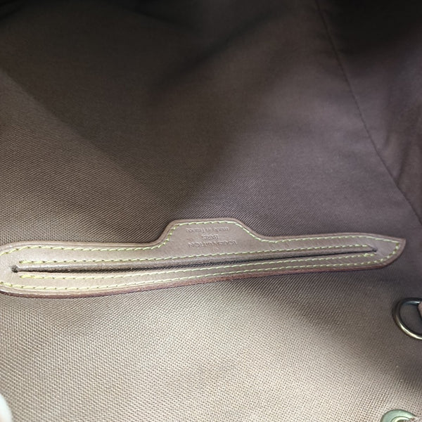 MONTSOURIS GM Monogram Coated Canvas Brown