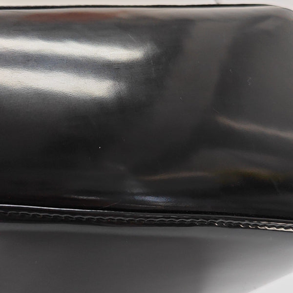 Lady Dior Medium Patent Leather Black