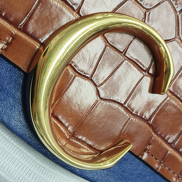 Chloé C Calfskin Brown