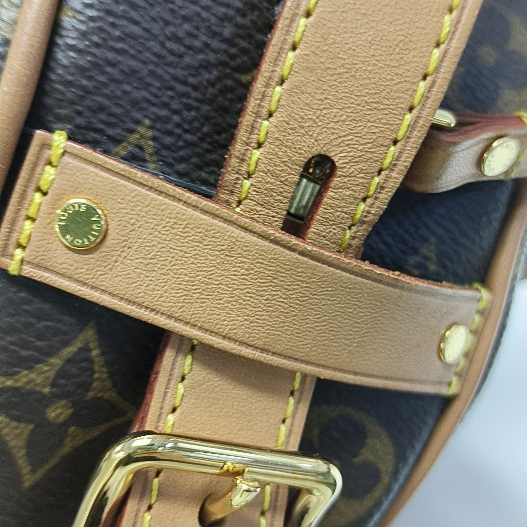 BOITE CHAPEAU MM Monogram Coated Canvas Brown