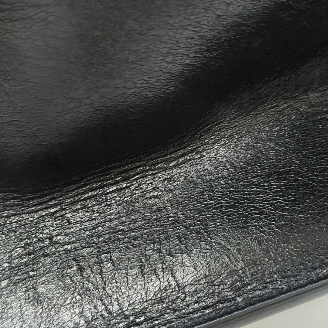 Kan U Large Lambskin Black