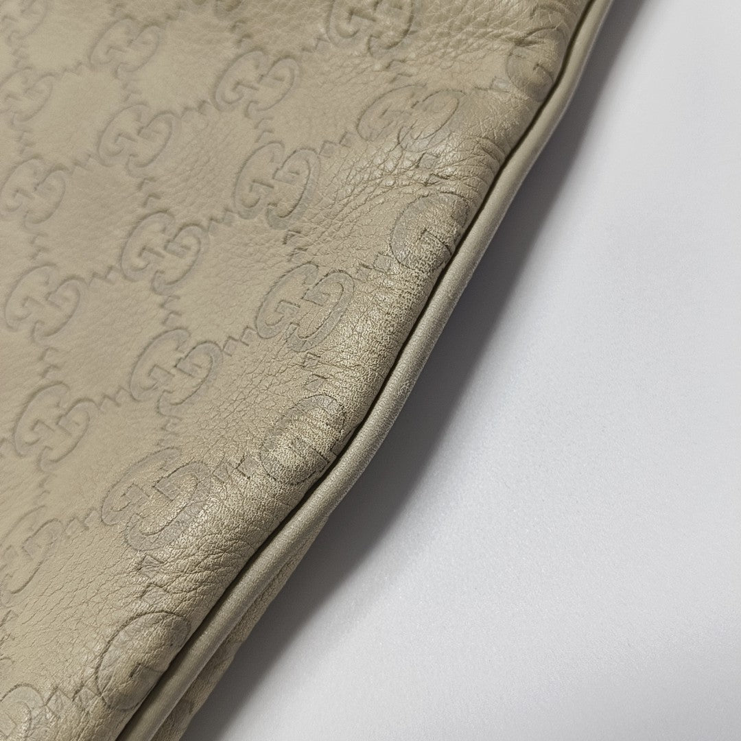 Ligne Shima Monogram Calfskin Beige
