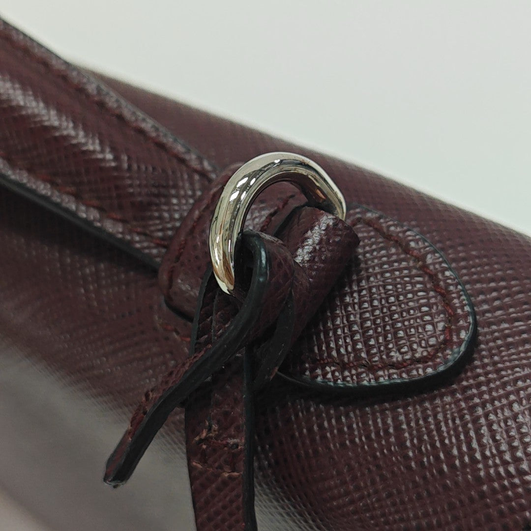 Sound Bag Saffiano Calfskin Red