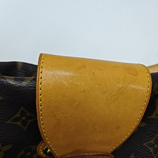 STRESA Monogram Coated Canvas Brown