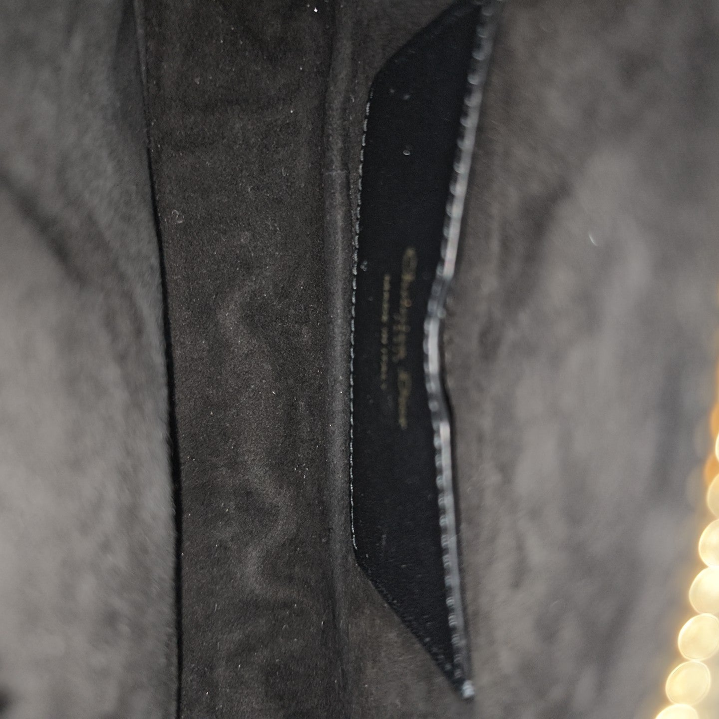 Dior Vibe Hobo Quilted Lambskin Black