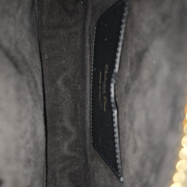 Dior Vibe Hobo Quilted Lambskin Black