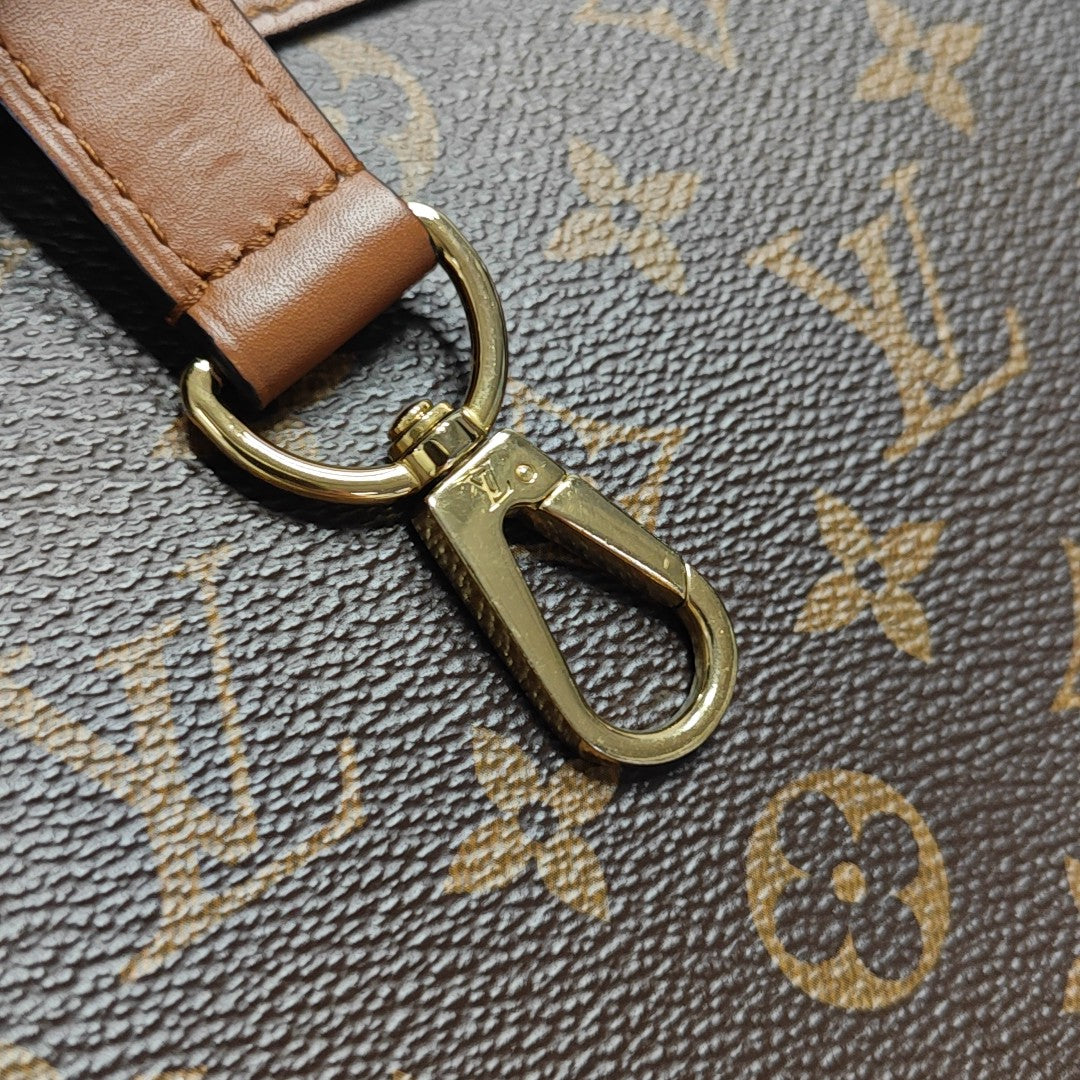 DAUPHINE Mini Coated Canvas Brown