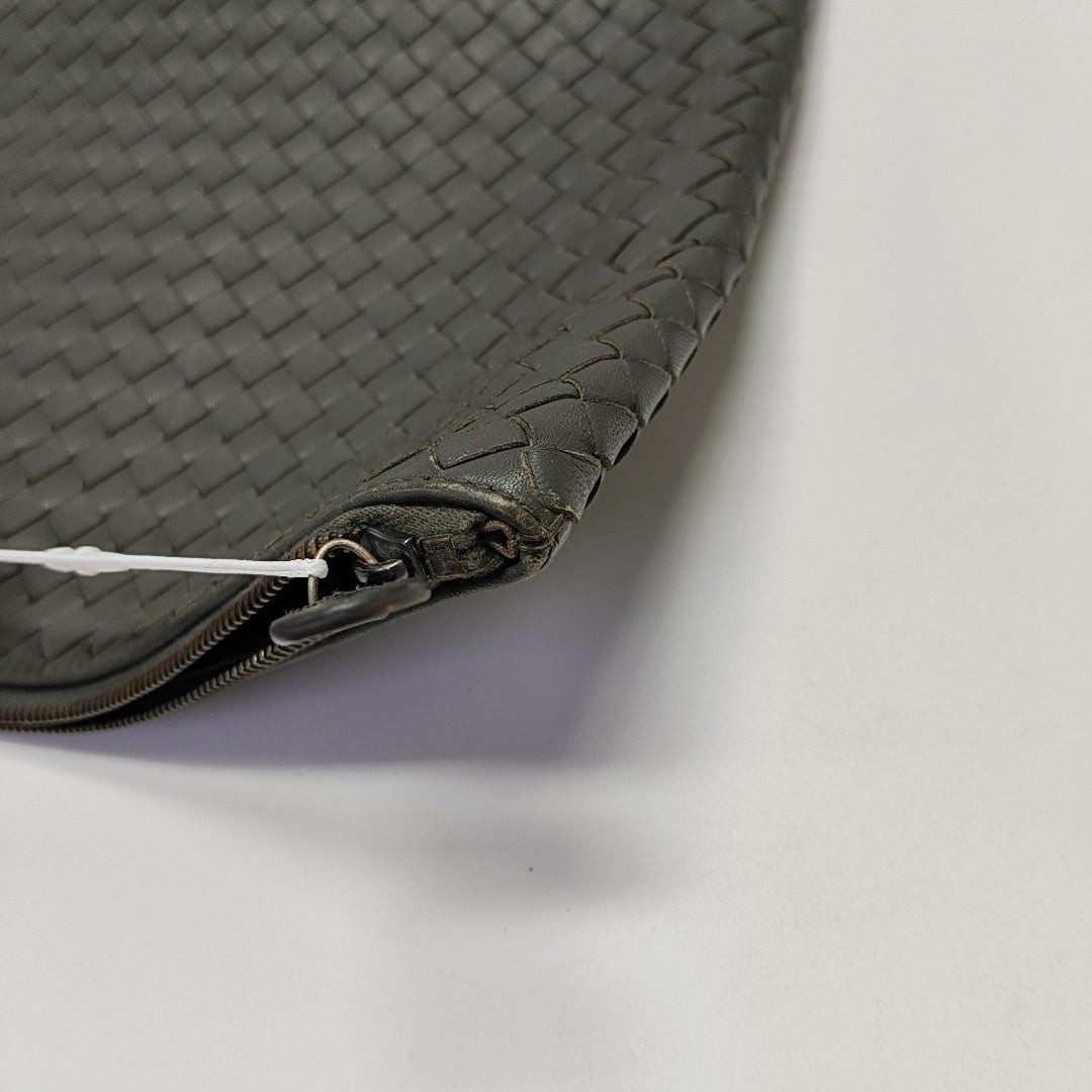 Lambskin Clutch Gray